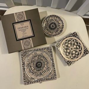 Brighton Ferrara Porcelain Plate Set